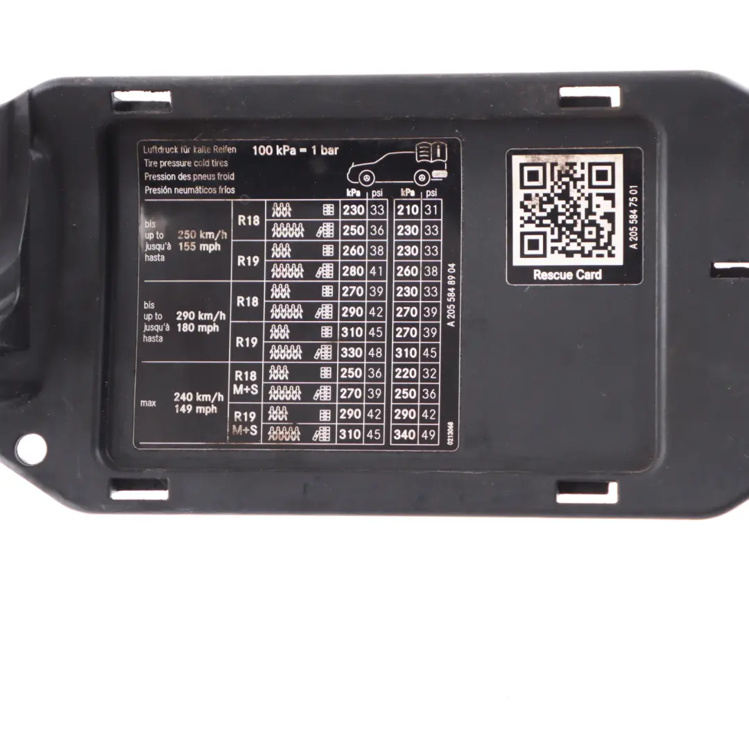 Filler Flap Cover Pot Mount Recess Carrier to Mercedes W205 Fuel with Part number A2056305403 Mercedes W205 Fuel Filler Flap Cover Pot Mount Recess Carrier - SKU A2056305403 - Part number A2056305403