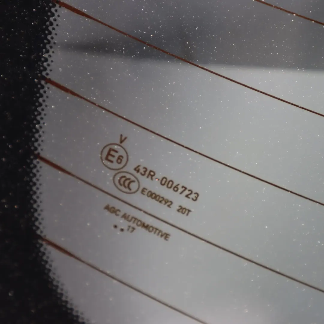 Window Glass Glazing Tinted to Mercedes W205 Saloon Rear with Part number A2056704800 Mercedes W205 Saloon Rear Window Glass Glazing Tinted - SKU A2056704800 - Part number A2056704800