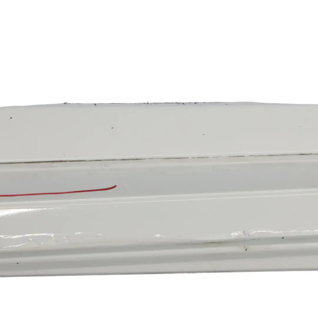 Side Skirt Left N/S Door Sill Cover Polar White - 149 Mercedes W205 - SKU A2056981354-POL - Part number A2056981354
