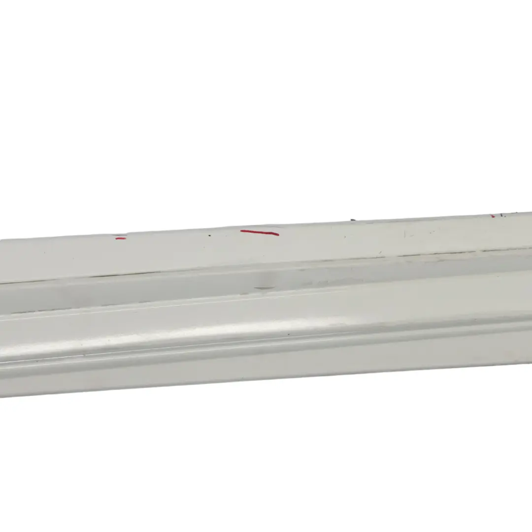Side Skirt Left N/S Door Sill Cover Polar White - 149 Mercedes W205 - SKU A2056981354-POL - Part number A2056981354