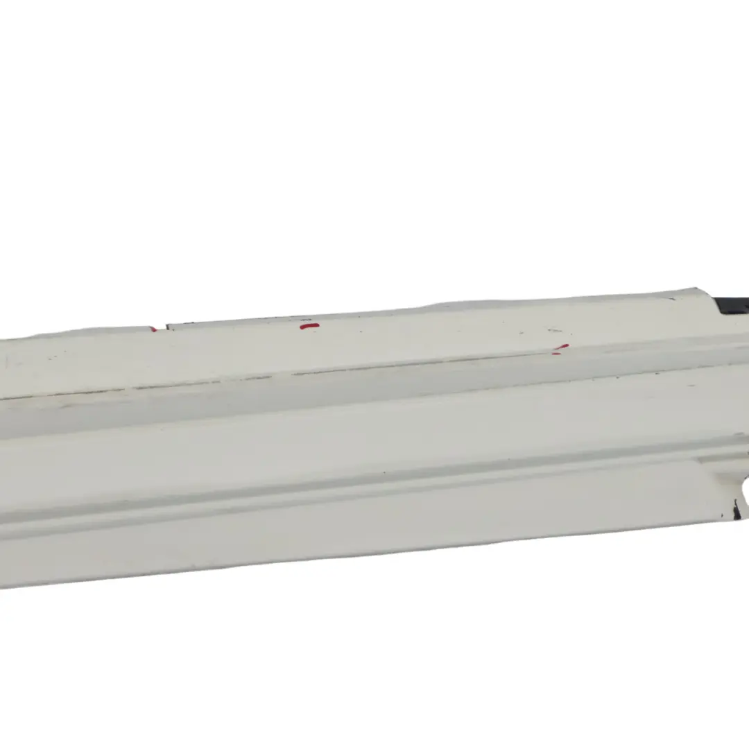 Side Skirt Left N/S Door Sill Cover Polar White - 149 Mercedes W205 - SKU A2056981354-POL - Part number A2056981354
