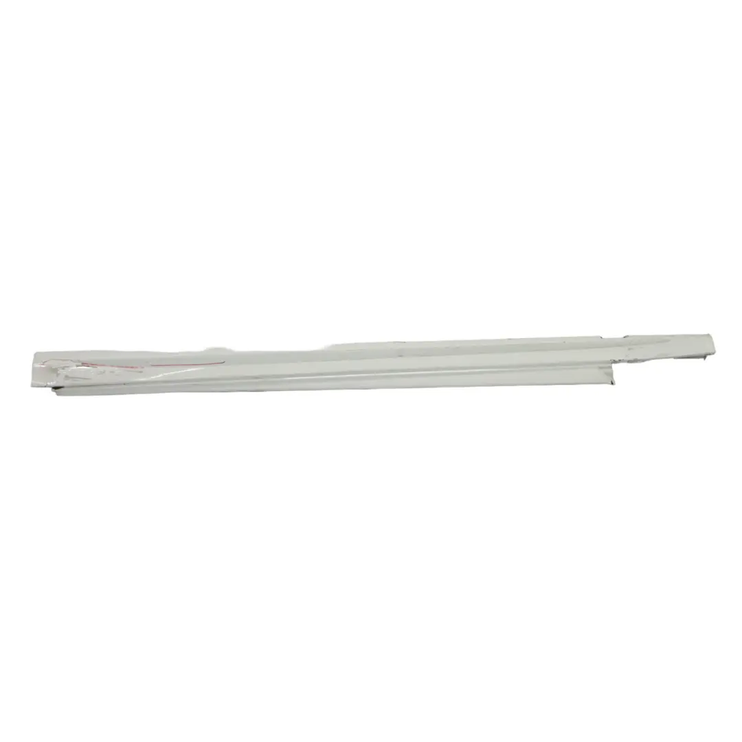 Side Skirt Left N/S Door Sill Cover Polar White - 149 Mercedes W205 - SKU A2056981354-POL - Part number A2056981354