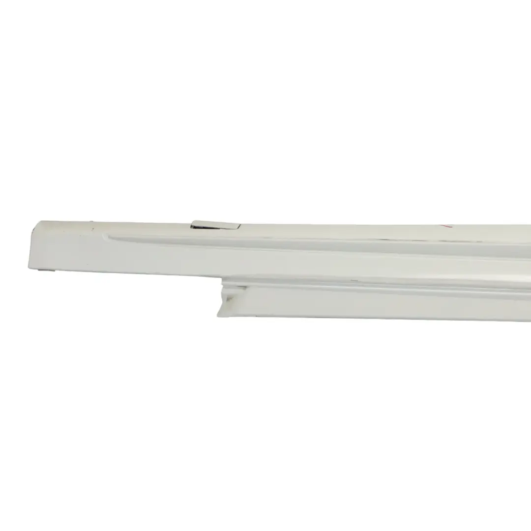 Mercedes W205 Side Skirt Right O/S Door Sill Covering Polar White - 149 - SKU A2056981454-POL - Part number A2056981454