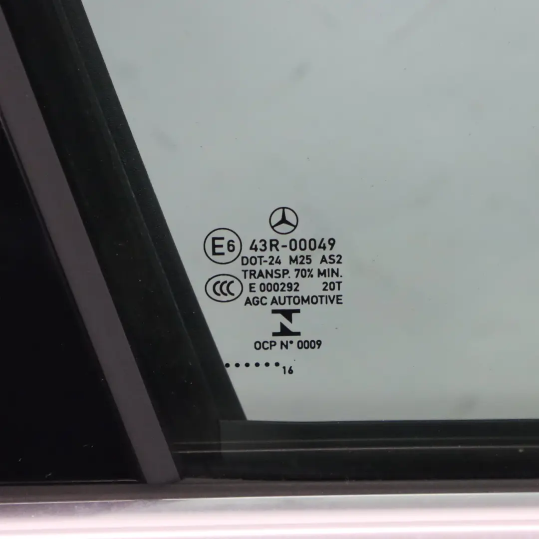 Mercedes W205 Door Front Right O/S Brilliant Blue Metallic - 896 - SKU A2057200205-BRB - Part number A2057200205