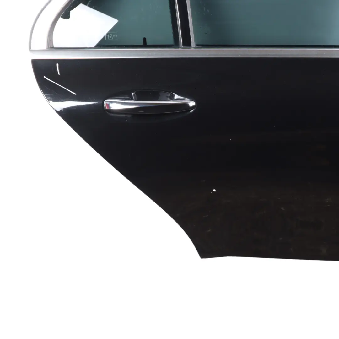 Mercedes W205 Door Rear Right O/S Obsidian Black Metallic - 197 - SKU A2057300205-OB - Part number A2057300205