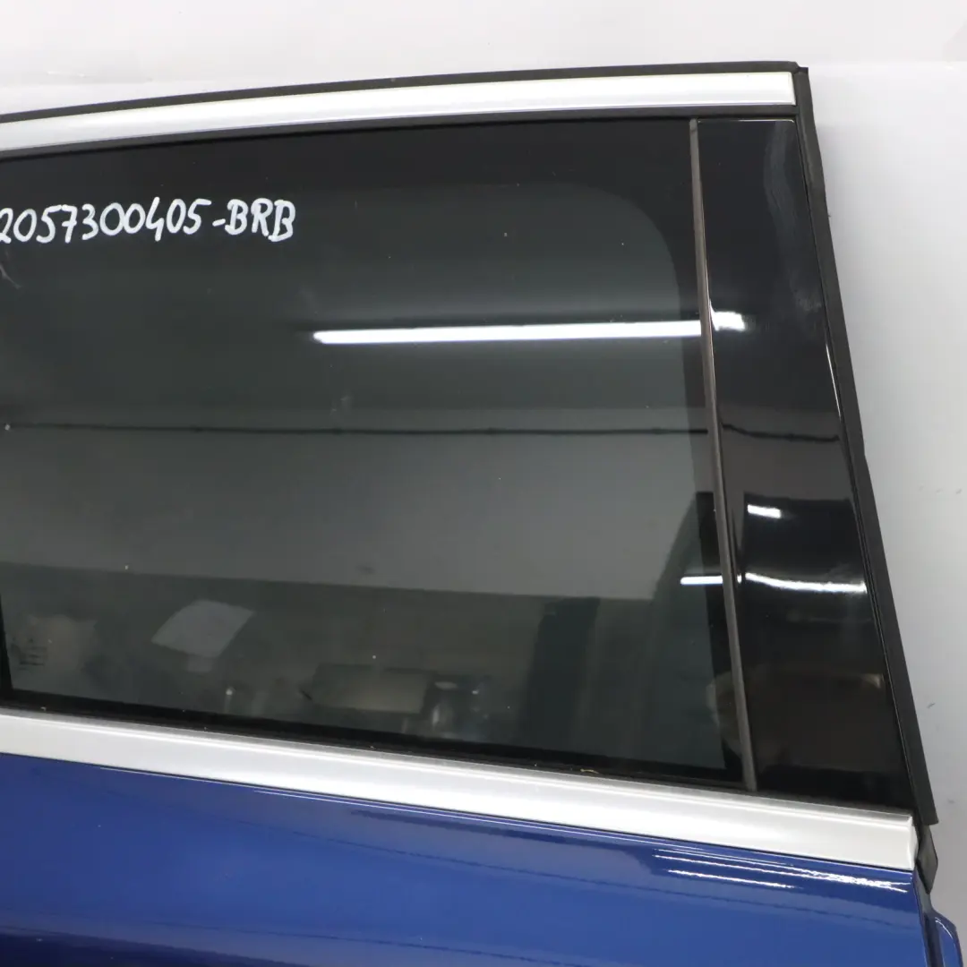 Mercedes S205 Tür Hinten Rechts Brillantblau Blau Metallic - 896 - SKU A2057300405-BRB - Teilenummer A2057300405