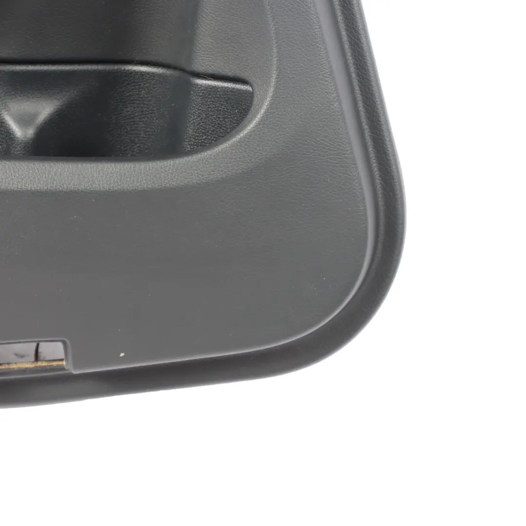 Mercedes W205 Door Card Cover Rear Left N/S Trim Panel Black Leather - SKU A2057302102 - Part number A2057302102