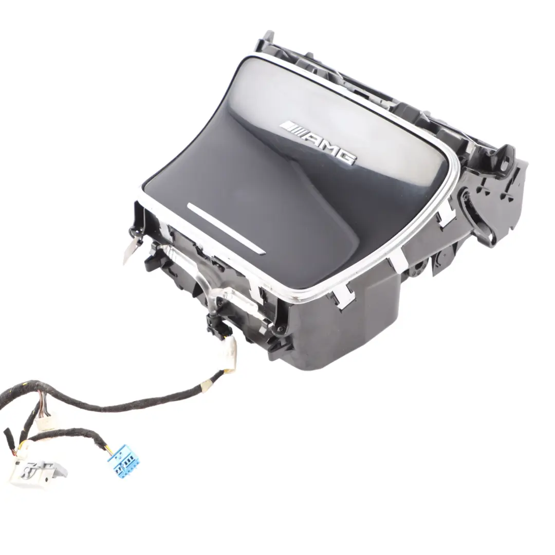 Mercedes W205 Centre Console Front Cup Holder Storage Black - SKU A2058103036 - Part number A2058103036