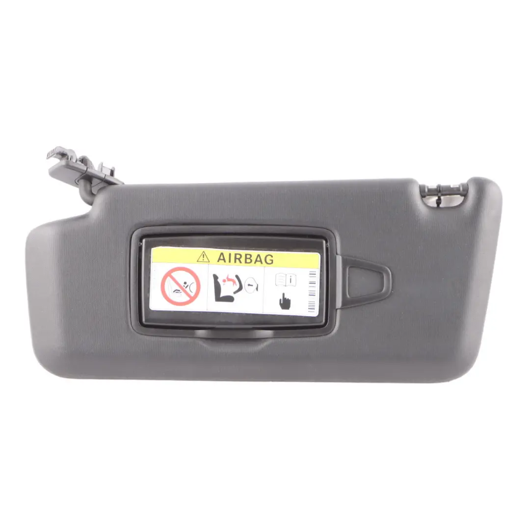 Parasol Espejo Panel Izquierdo Tapa Negro para Mercedes W205 con número de pieza A2058107304 Mercedes W205 Parasol Espejo Panel Izquierdo Tapa Negro - SKU A2058107304-3 - Número de pieza A2058107304