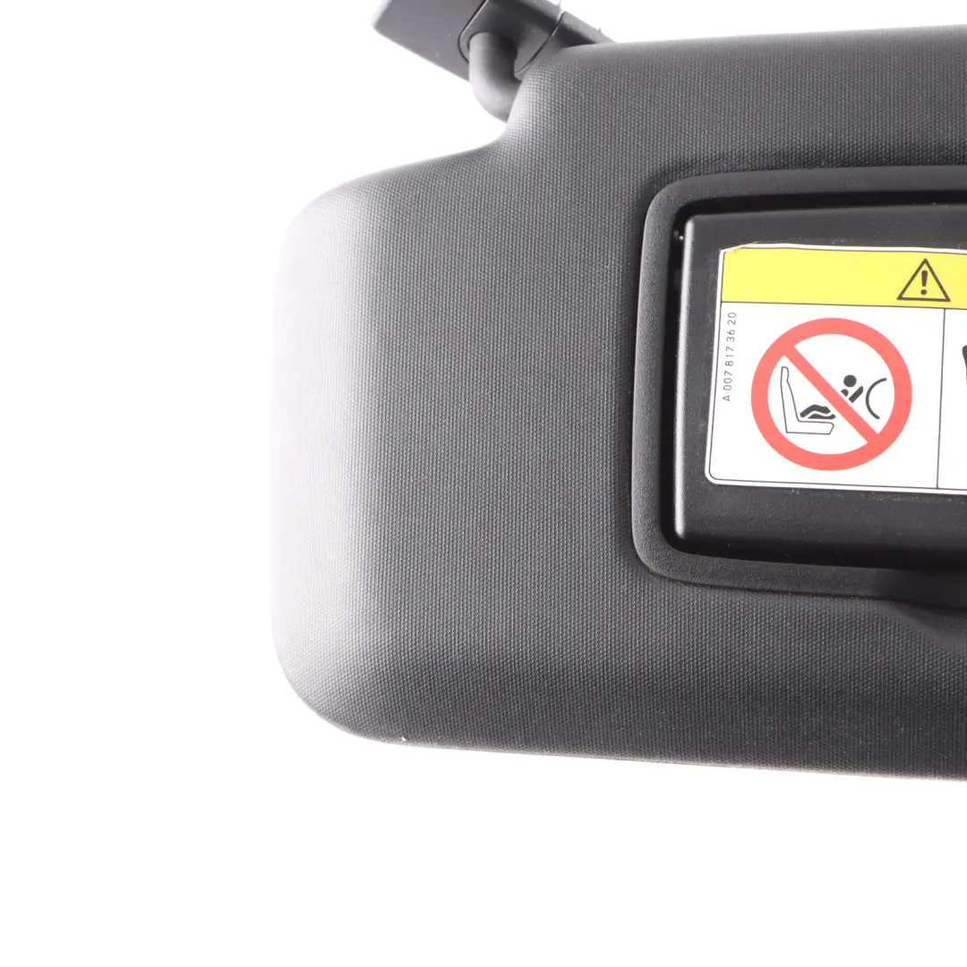 Sun Visor Mirror Panel Sunvisor Left N/S Cover Black to Mercedes W205 with Part number A2058107304 Mercedes W205 Sun Visor Mirror Panel Sunvisor Left N/S Cover Black - SKU A2058107304-3 - Part number A2058107304