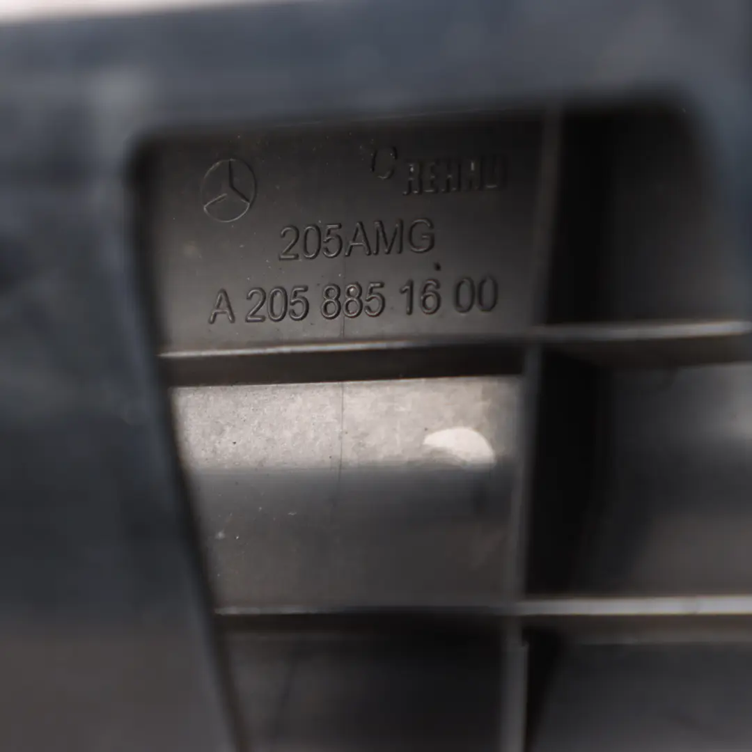 Bumper Support Holder Bracket Reinforcement to Mercedes W205 AMG Rear with Part number A2058851600 Mercedes W205 AMG Rear Bumper Support Holder Bracket Reinforcement - SKU A2058851600-1 - Part number A2058851600