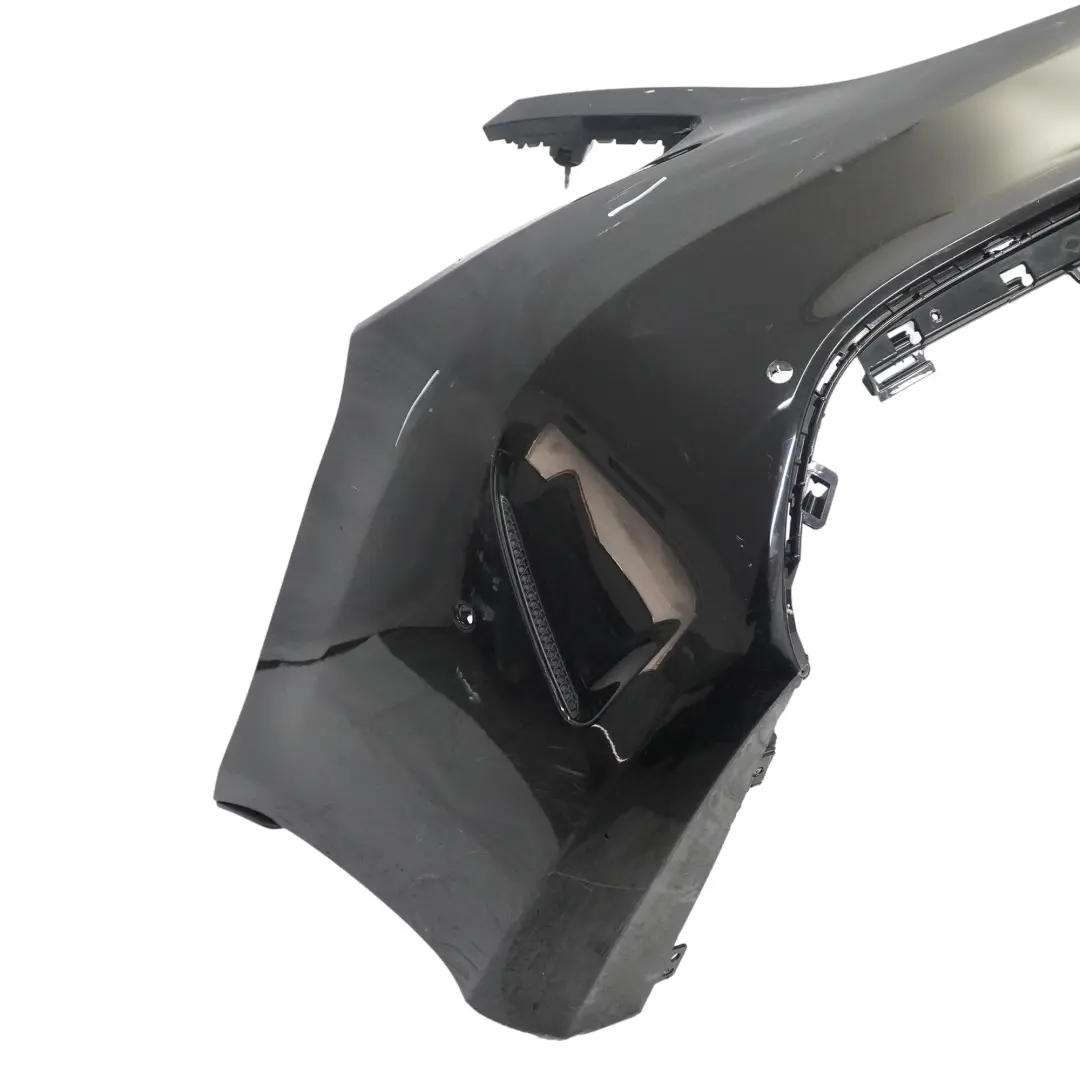 Bumper Rear Trim Panel AMG Obsidian Black Metallic - 197 to Mercedes W205 with Part number A2058856038 Mercedes W205 Bumper Rear Trim Panel AMG Obsidian Black Metallic - 197 - SKU A2058856038-OB - Part number A2058856038