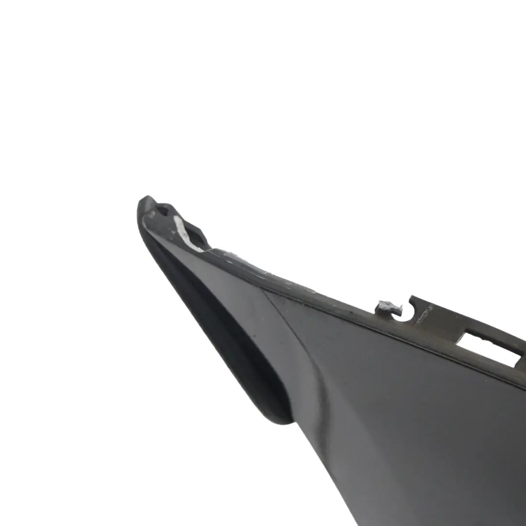 Bumper Rear Trim Panel AMG Obsidian Black Metallic - 197 to Mercedes W205 with Part number A2058856038 Mercedes W205 Bumper Rear Trim Panel AMG Obsidian Black Metallic - 197 - SKU A2058856038-OB - Part number A2058856038