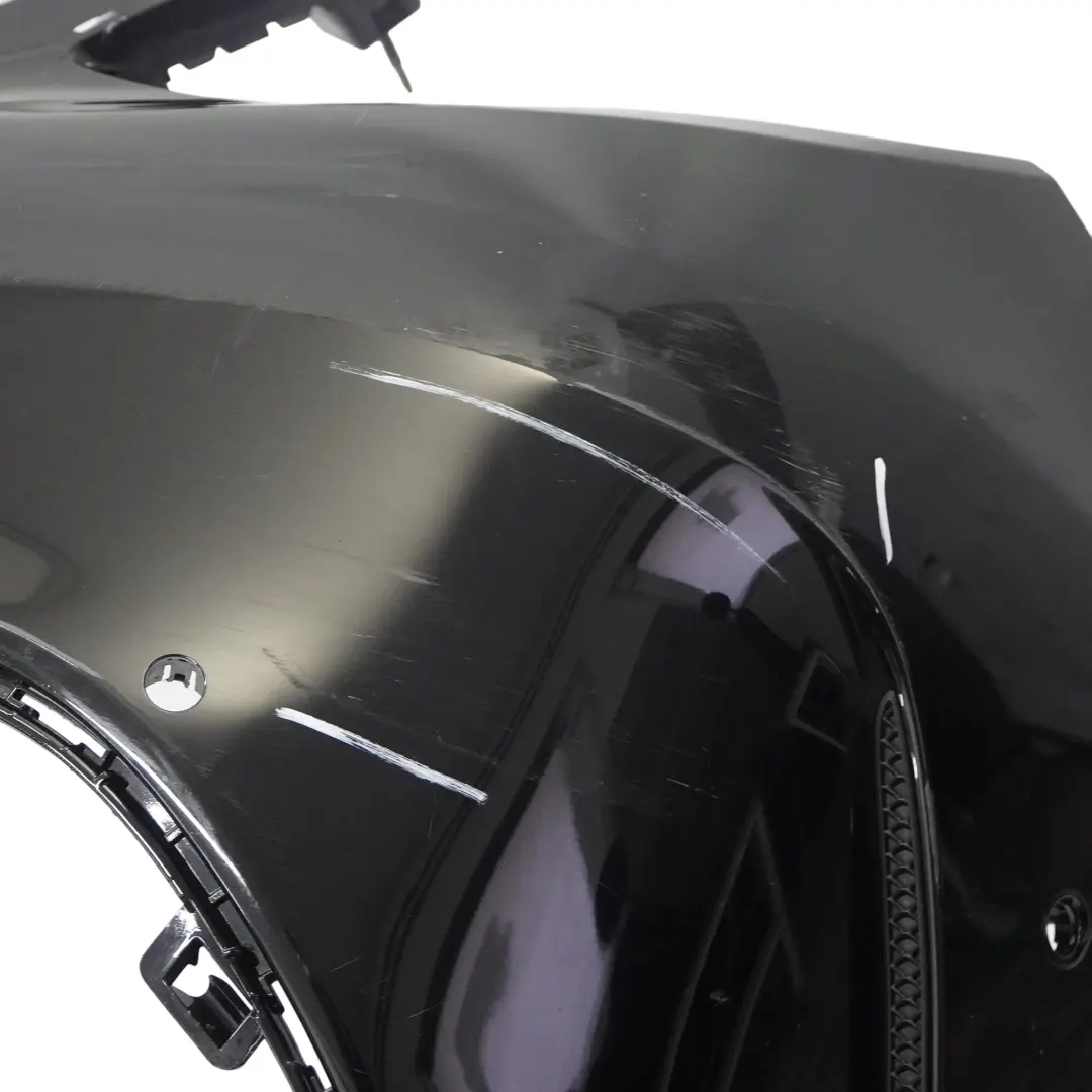 Bumper Rear Trim Panel AMG Obsidian Black Metallic - 197 to Mercedes W205 with Part number A2058856038 Mercedes W205 Bumper Rear Trim Panel AMG Obsidian Black Metallic - 197 - SKU A2058856038-OB - Part number A2058856038