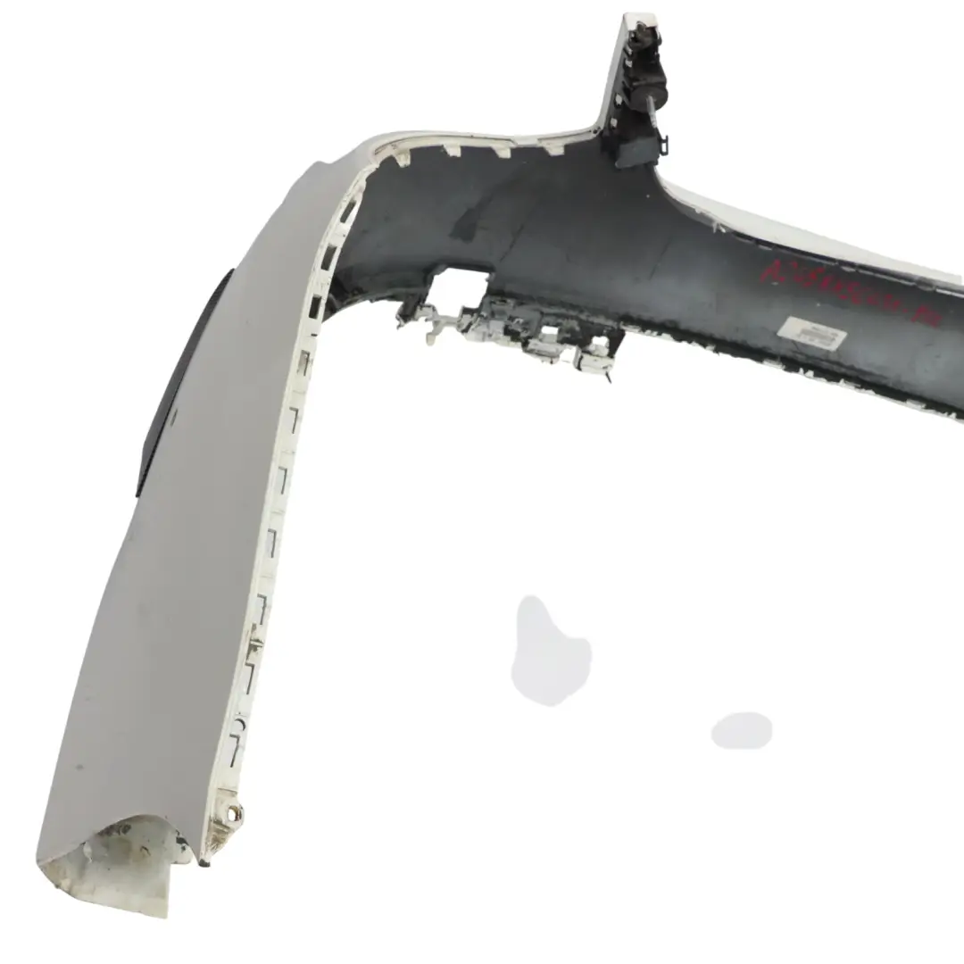 Mercedes W205 Bumper Rear Trim Panel AMG Polar White - 149 - SKU A2058856038-POL - Part number A2058856038