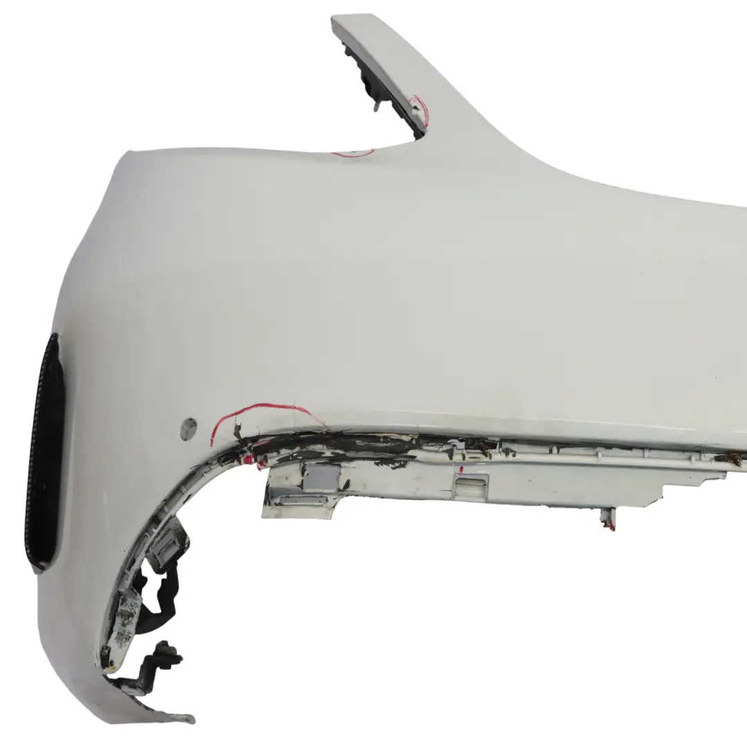 Mercedes W205 Bumper Rear Trim Panel AMG Polar White - 149 - SKU A2058856038-POL - Part number A2058856038