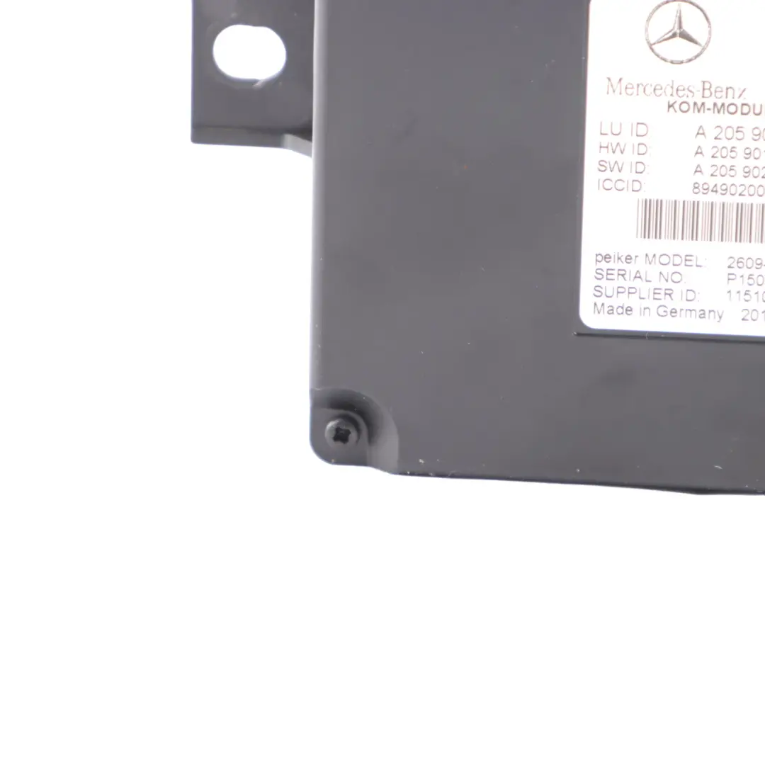 Módulo Telemático Unidad De Comunicación para Mercedes C117 W176 W205 con número de pieza A2059000219 Mercedes C117 W176 W205 Módulo Telemático Unidad De Comunicación - SKU A2059000219 - Número de pieza A2059000219