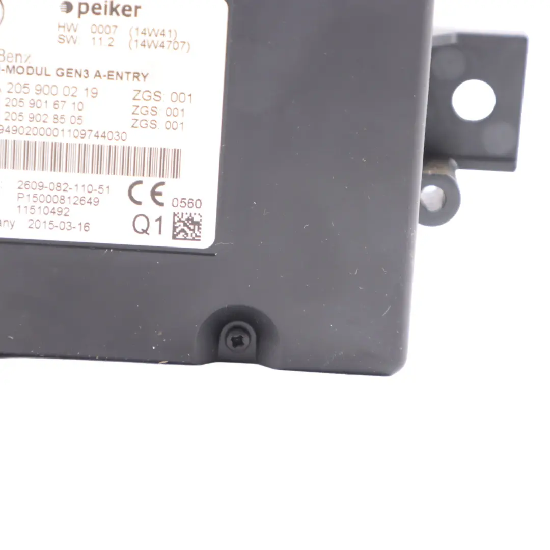 Mercedes C117 W176 W205 Modulo Telematico Unità Di Comunicazione - SKU A2059000219 - Numero di parte A2059000219