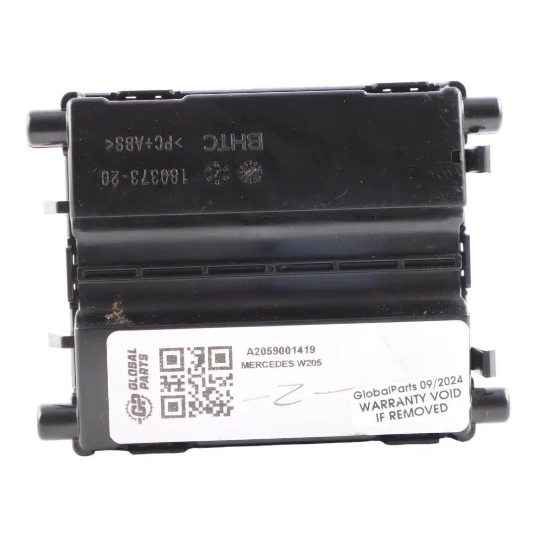Mercedes W205 GLC X253 Air Conditioning Climat A/C Control Module - SKU A2059001419 - Part number A2059001419