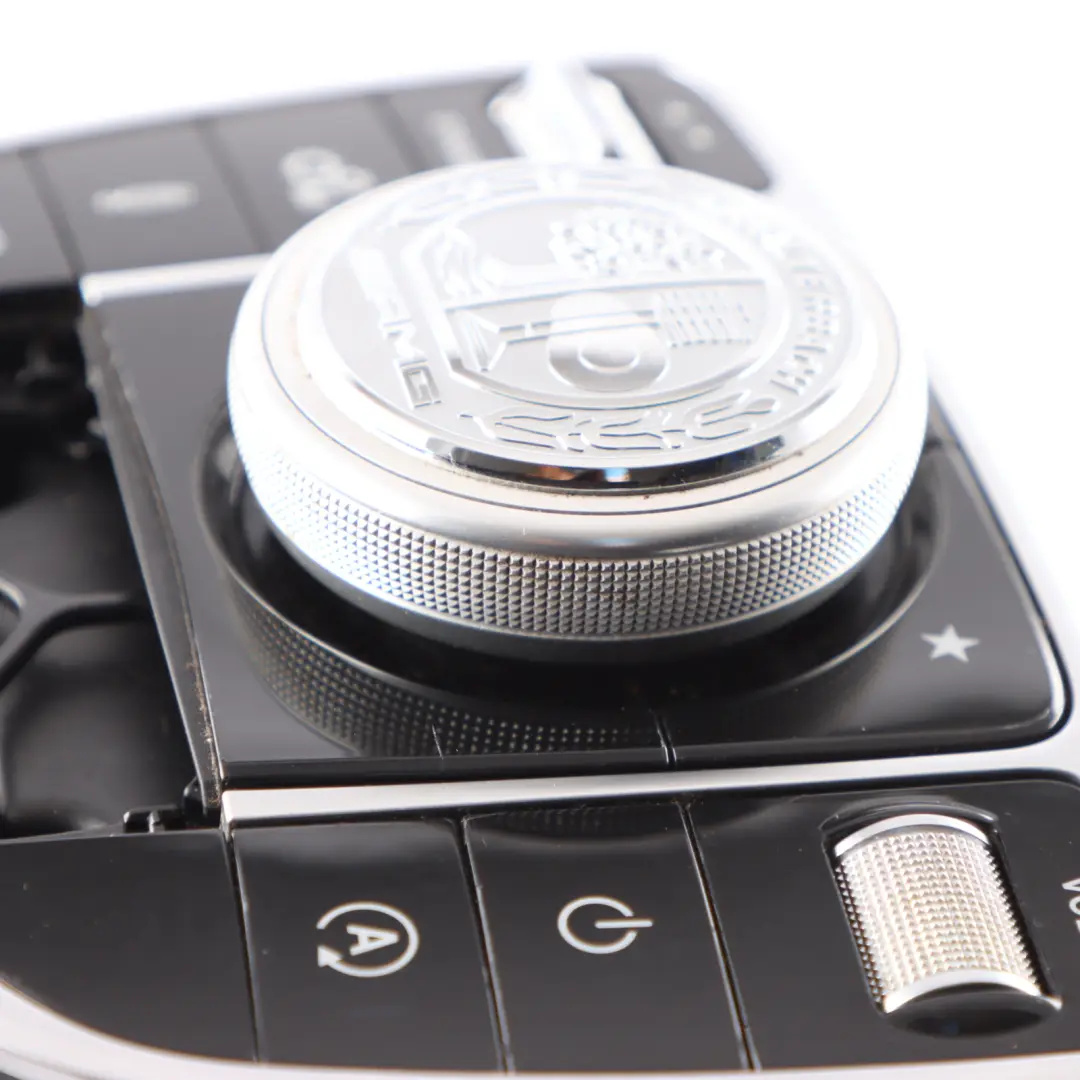 Console Switch Panel Sat Navigation Knob Controller to Mercedes W205 with Part number A2059005915 Mercedes W205 Console Switch Panel Sat Navigation Knob Controller - SKU A2059005915-4 - Part number A2059005915