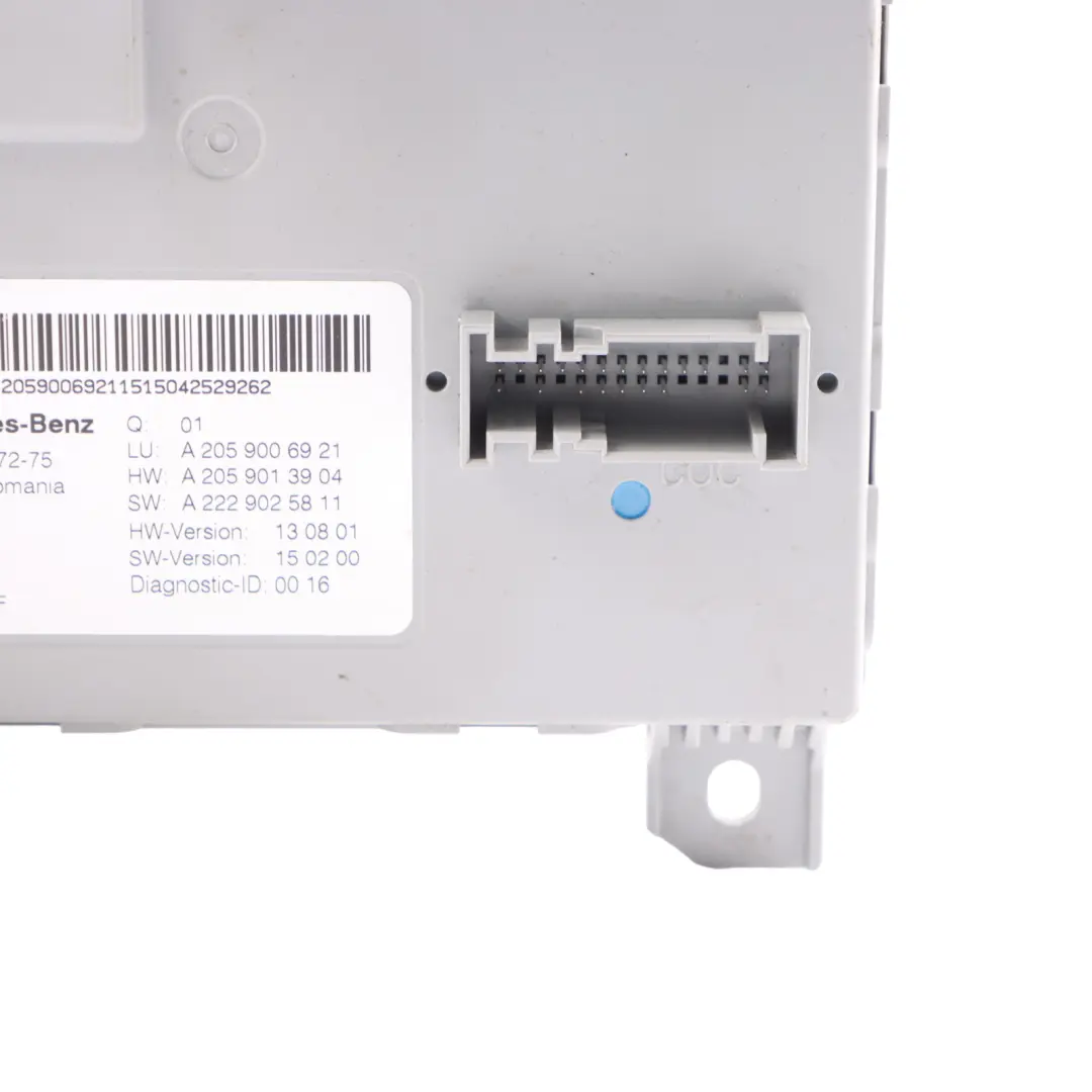  SAM Module Mercedes W205 GLC X253 Front Body Comfort Control Unit - SKU A2059006921 - Part number A2059006921