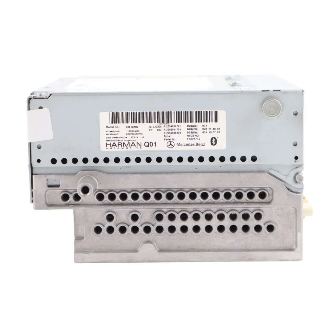  Head Unit Mercedes W205 GLC X253 COMAND Multimedia Stereo Unit - SKU A2059007721 - Part number A2059007721