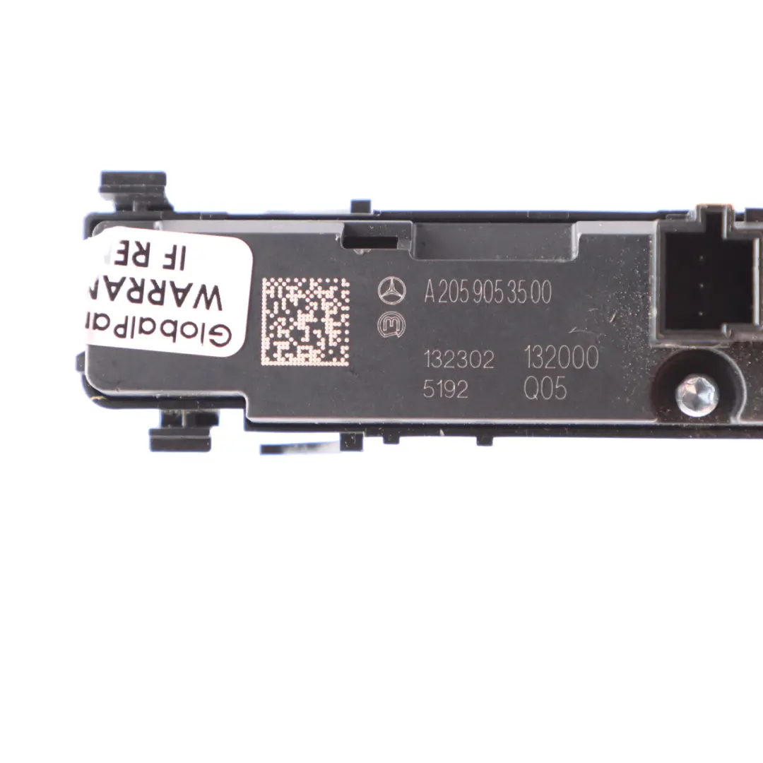 Mercedes W205 W447 Consola PDC Interruptor Distancia Aparcamiento - SKU A2059053500 - Número de pieza A2059053500