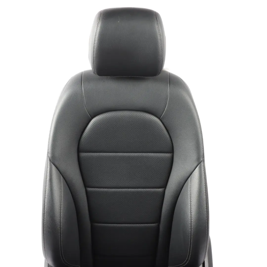  Front Seat Mercedes W205 S205 Left Heated Imiation Leather Black Lumbar - SKU A2059102611-2 - Part number A2059102611