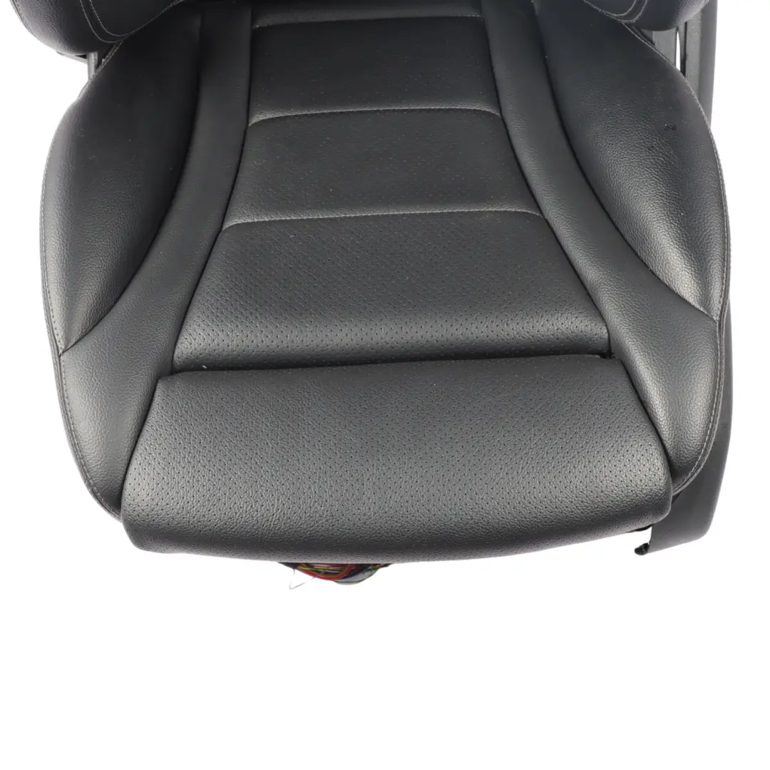  Front Seat Mercedes W205 S205 Left Heated Imiation Leather Black Lumbar - SKU A2059102611-2 - Part number A2059102611