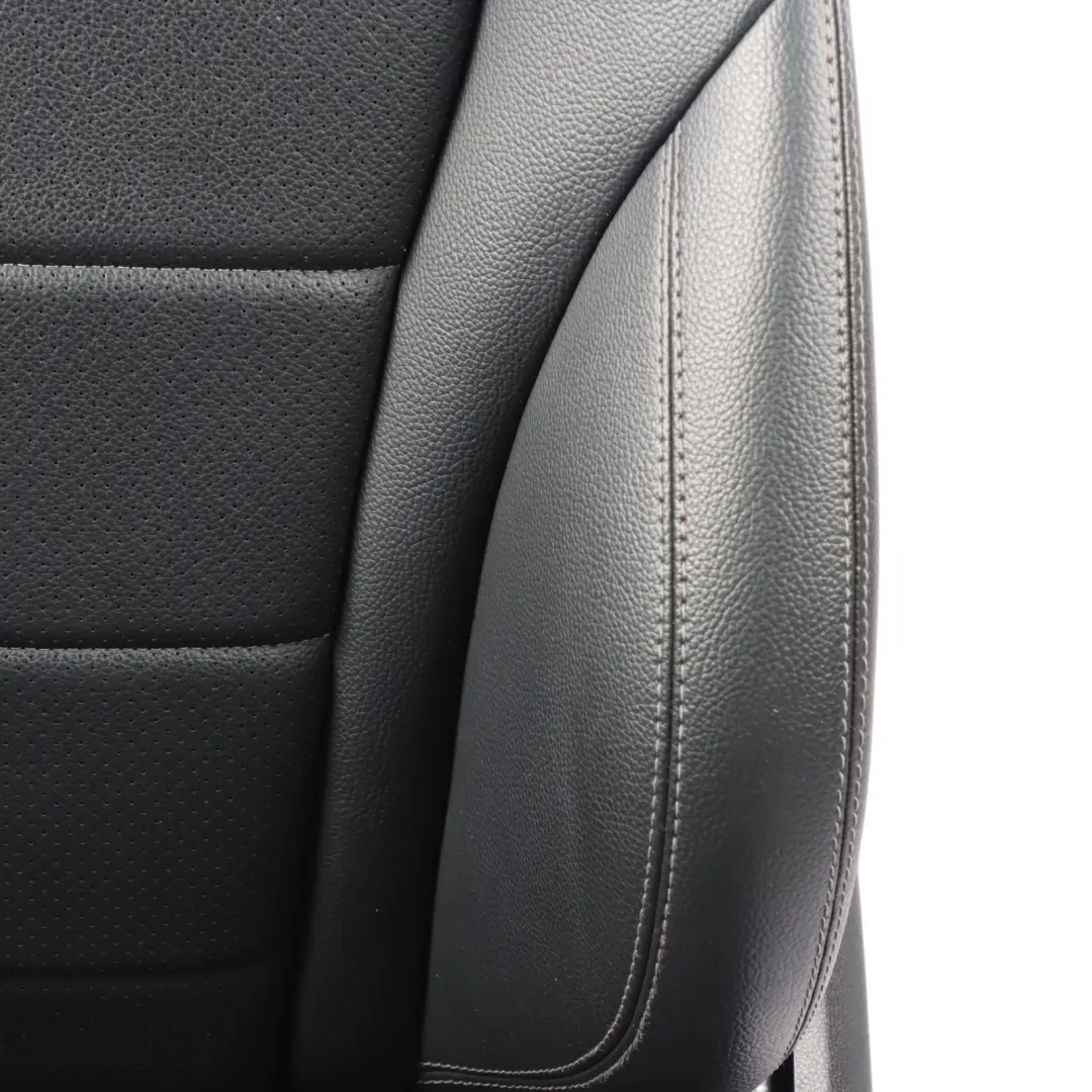  Front Seat Mercedes W205 S205 Left Heated Imiation Leather Black Lumbar - SKU A2059102611-2 - Part number A2059102611