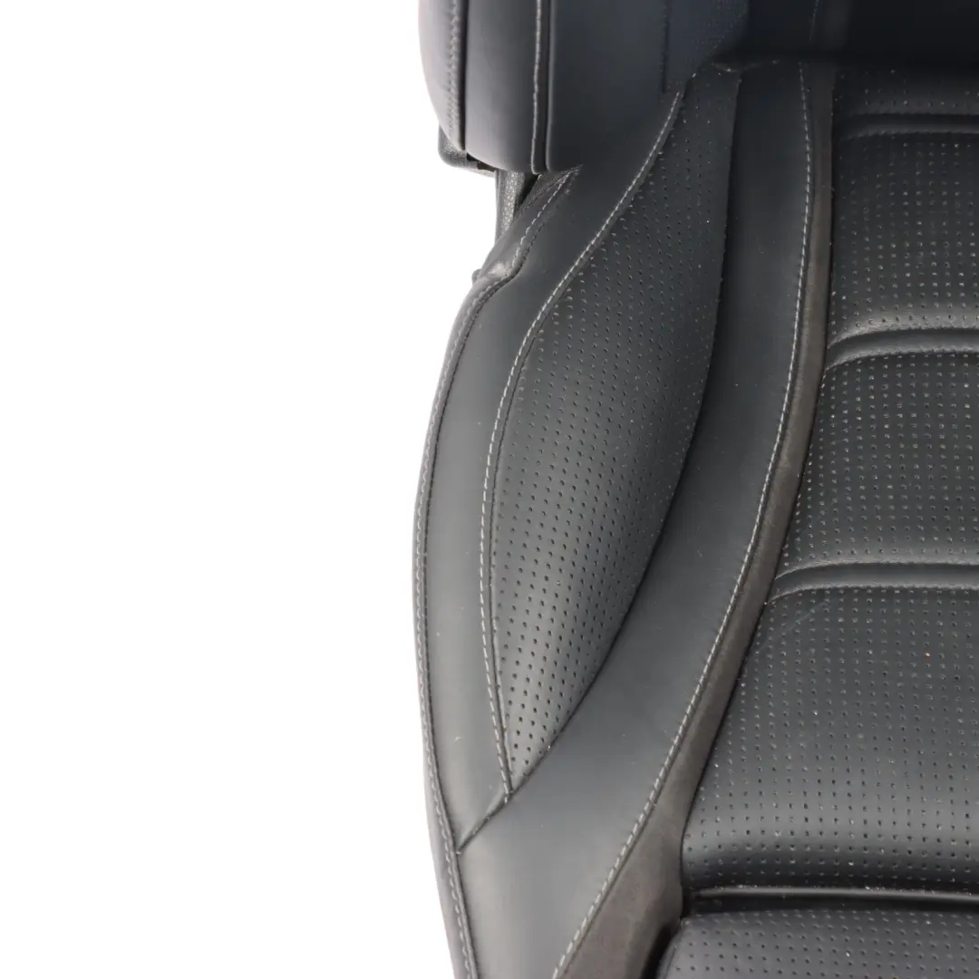 Front Seat Mercedes W205 C63 AMG Interior Heated Memory Left N/S Leather Black to with Part number A2059105906 Front Seat Mercedes W205 C63 AMG Interior Heated Memory Left N/S Leather Black - SKU A2059105906-2 - Part number A2059105906