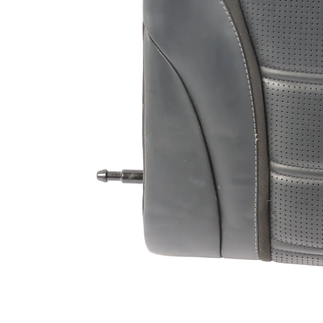 Couch Backrest Cover Rear Left N/S Leather Semi-Aniline Black to Mercedes W205 with Part number A2059200004 Mercedes W205 Couch Backrest Cover Rear Left N/S Leather Semi-Aniline Black - SKU A2059200004 - Part number A2059200004