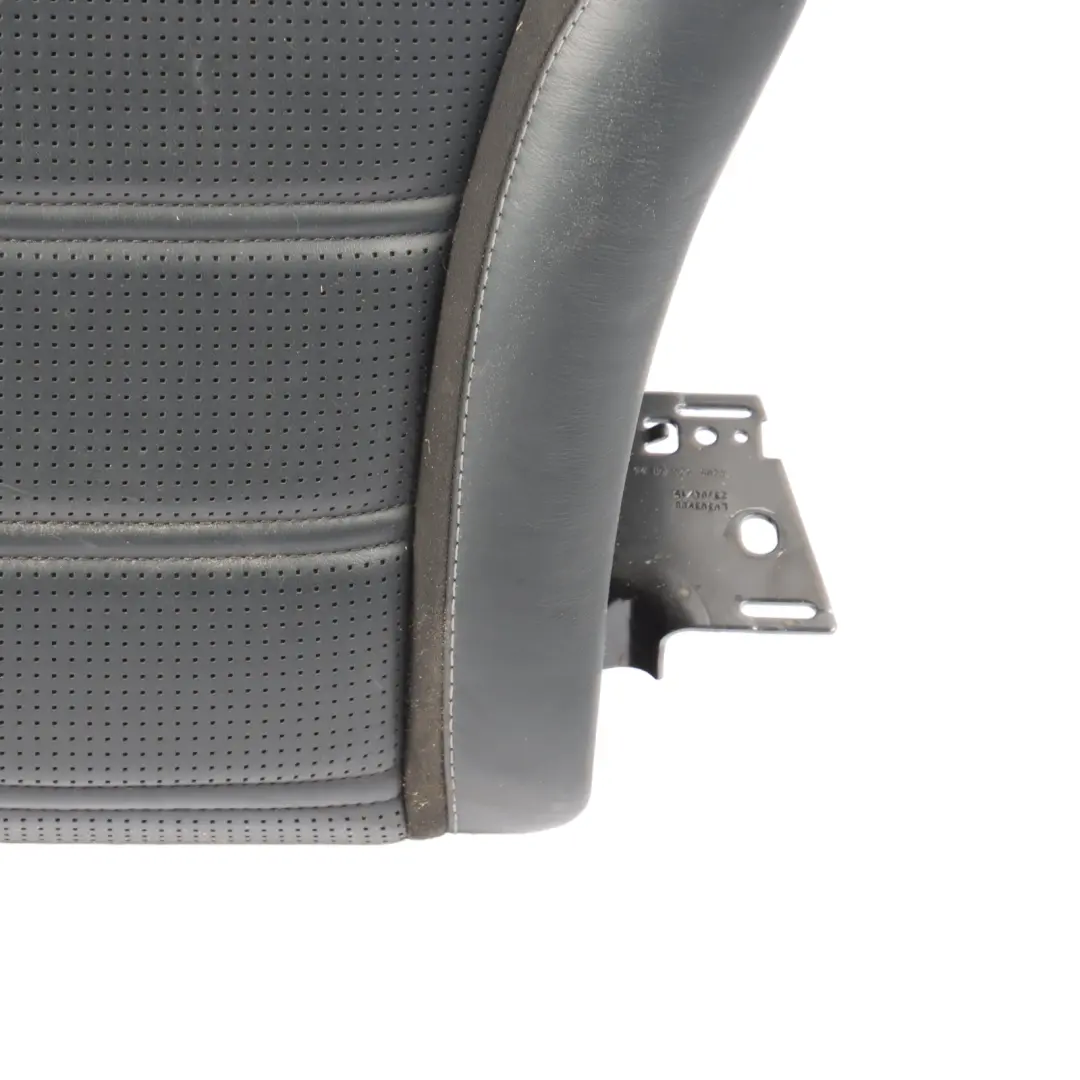 Mercedes W205 Couch Backrest Cover Rear Left N/S Leather Semi-Aniline Black - SKU A2059200004 - Part number A2059200004