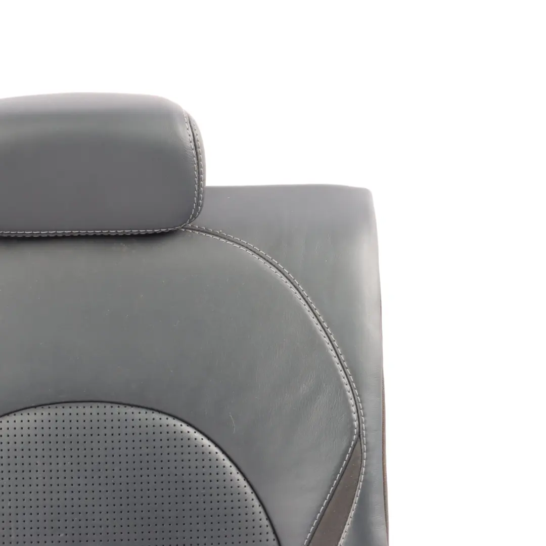 Mercedes W205 Couch Backrest Cover Rear Right O/S Leather Semi-Aniline Black - SKU A2059201604 - Part number A2059201604