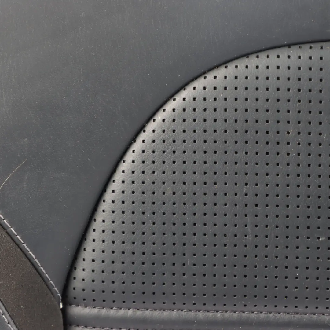 Mercedes W205 Couch Backrest Cover Rear Right O/S Leather Semi-Aniline Black - SKU A2059201604 - Part number A2059201604