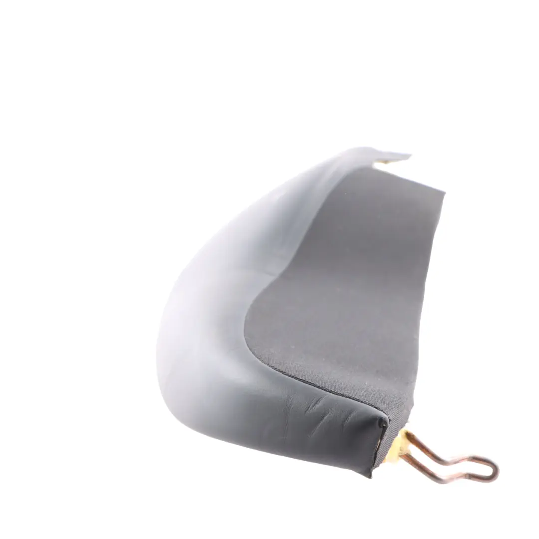 Mercedes W205 Seat Backrest Covering Leather Black Rear Left N/S - SKU A2059205305 - Part number A2059205305