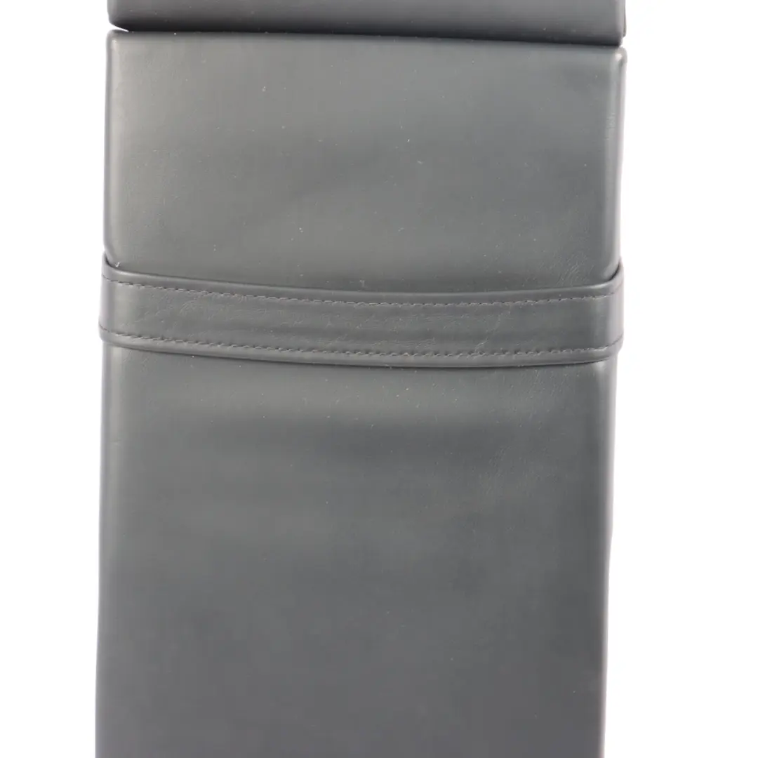Mercedes W205 Backrest Rear Seat Arm Rest Cover Leather Semi-Aniline Black - SKU A2059700600 - Part number A2059700600