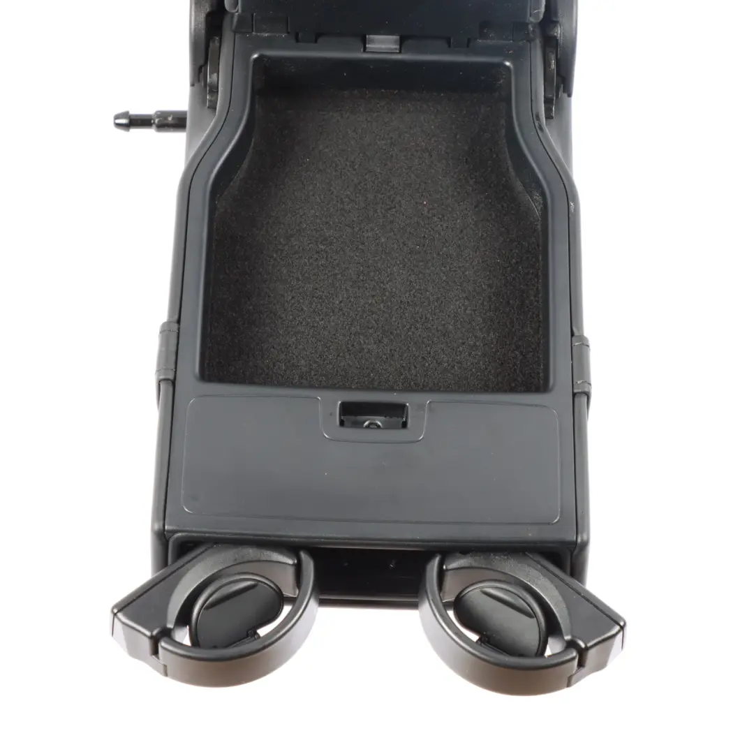 Mercedes W205 Backrest Rear Seat Arm Rest Cover Leather Semi-Aniline Black - SKU A2059700600 - Part number A2059700600