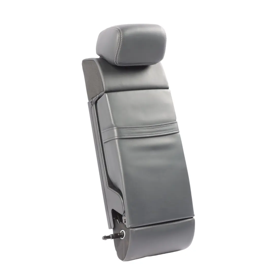 Mercedes W205 Backrest Rear Seat Arm Rest Cover Leather Semi-Aniline Black - SKU A2059700600 - Part number A2059700600