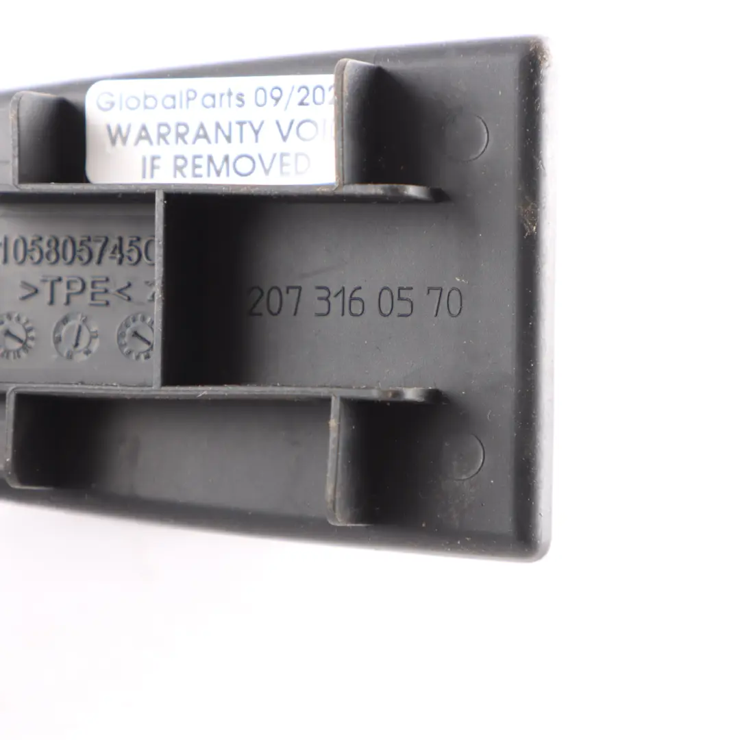 Mercedes C207 Coupe Centre Console Storage Compartment Insert Mat - SKU A2073160570 - Part number A2073160570