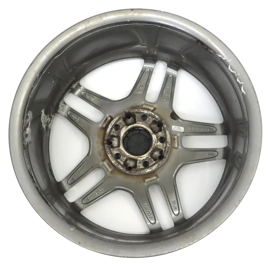 Mercedes C207 AMG Cerchio in lega anteriore 18" 5 doppie razze 8J - SKU A2074010000-1 - Numero di parte A2074010000