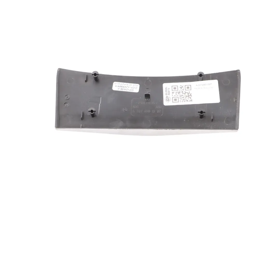  Ashtray Cover Trim Mercedes W207 Centre Console Storage Panel Aluminium - SKU A2076801307 - Part number A2076801307