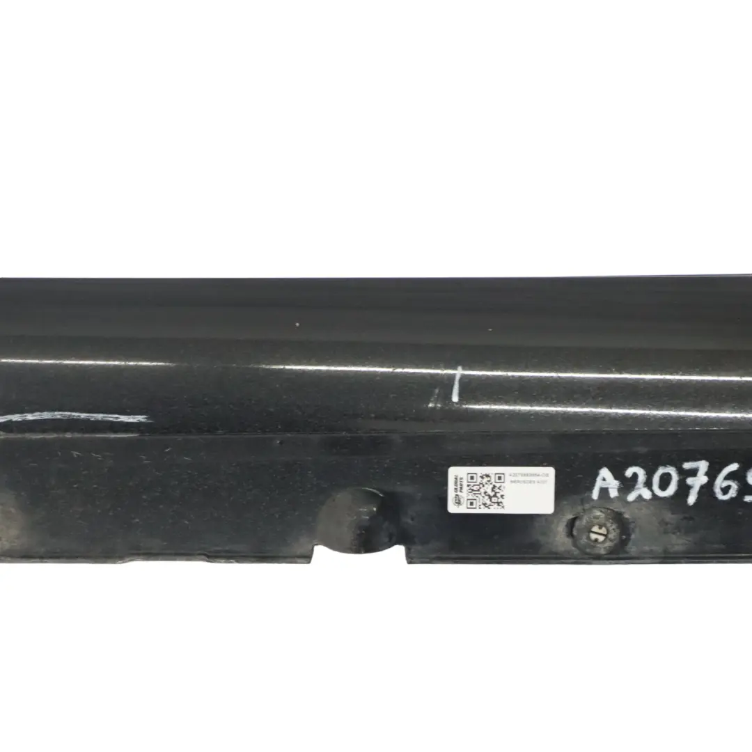 Mercedes A207 Cabrio Gonna Laterale Soglia Porta Sinistra Obsidian Black - 197 - SKU A2076980954-OB - Numero di parte A2076980954