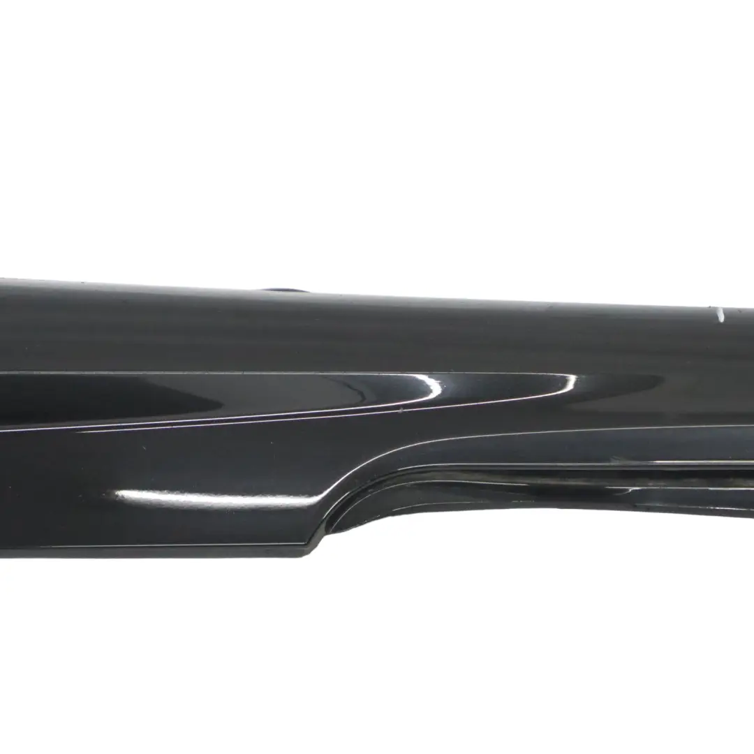 Mercedes A207 Cabrio Faldón Lateral Umbral Puerta Izquierda Obsidian Black - 197 - SKU A2076980954-OB - Número de pieza A2076980954