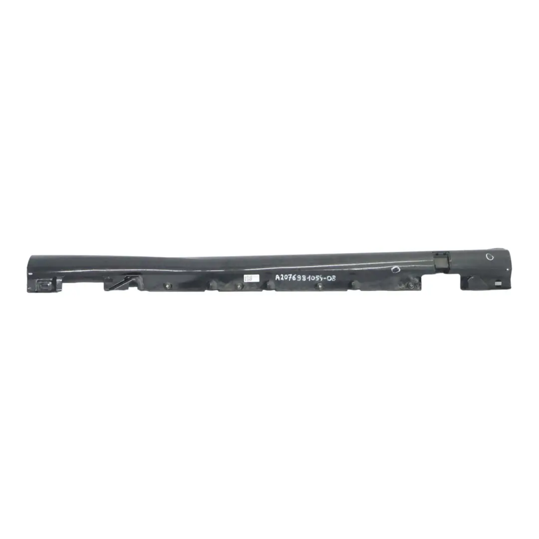 Mercedes A207 Próg Prawy Listwa Progowa Nakładka Obsidian Black - 197 - SKU A2076981054-OB - Numer Części A2076981054