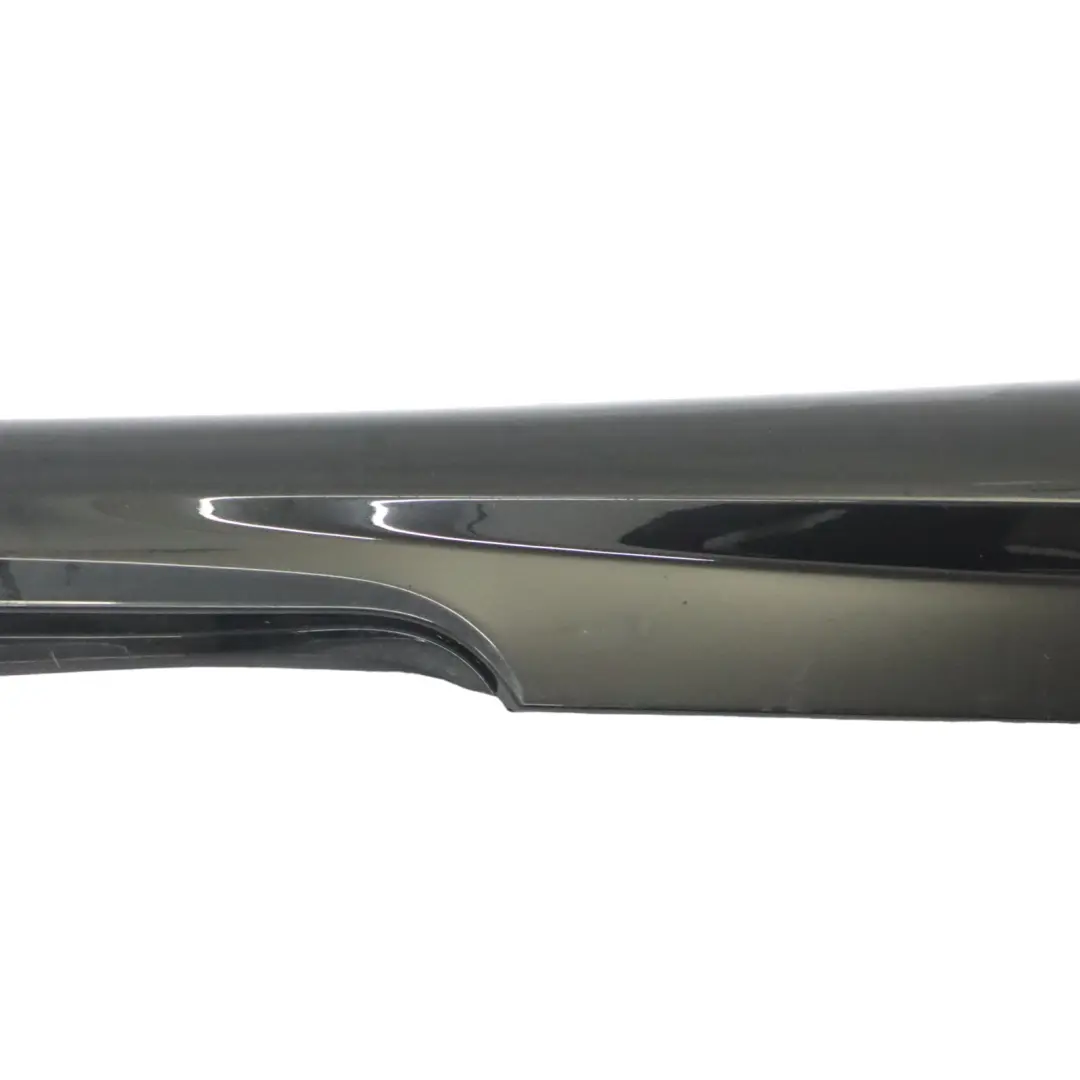 Side Skirt Door Sill Cover Right O/S Obsidian Black - 197 to Mercedes A207 Cabrio with Part number A2076981054 Mercedes A207 Cabrio Side Skirt Door Sill Cover Right O/S Obsidian Black - 197 - SKU A2076981054-OB - Part number A2076981054