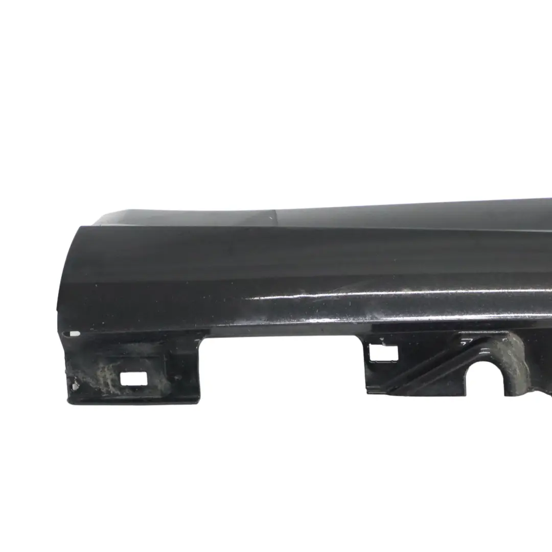 Side Skirt Door Sill Cover Right O/S Obsidian Black - 197 to Mercedes A207 Cabrio with Part number A2076981054 Mercedes A207 Cabrio Side Skirt Door Sill Cover Right O/S Obsidian Black - 197 - SKU A2076981054-OB - Part number A2076981054