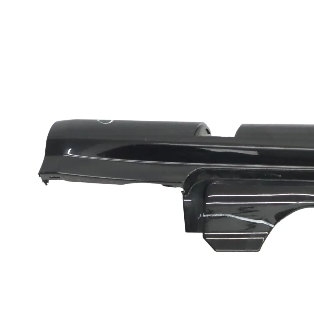 Side Skirt Door Sill Cover Right O/S Obsidian Black - 197 to Mercedes A207 Cabrio with Part number A2076981054 Mercedes A207 Cabrio Side Skirt Door Sill Cover Right O/S Obsidian Black - 197 - SKU A2076981054-OB - Part number A2076981054