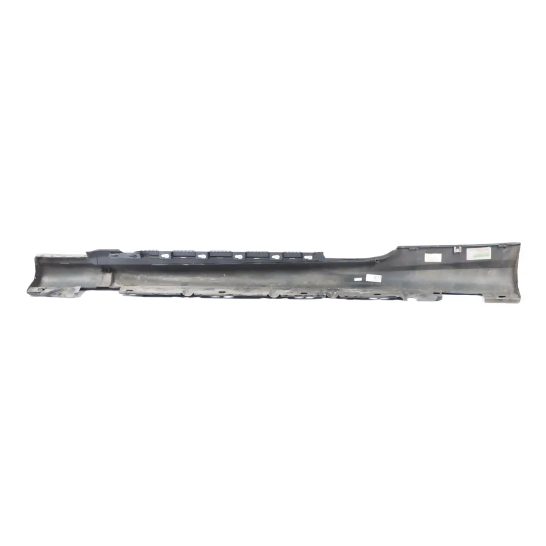 W207 Side Skirt AMG Door Sill Cover Right O/S Obsidian Black - 197 to Mercedes with Part number A2076981454 Mercedes W207 Side Skirt AMG Door Sill Cover Right O/S Obsidian Black - 197 - SKU A2076981454-OB - Part number A2076981454