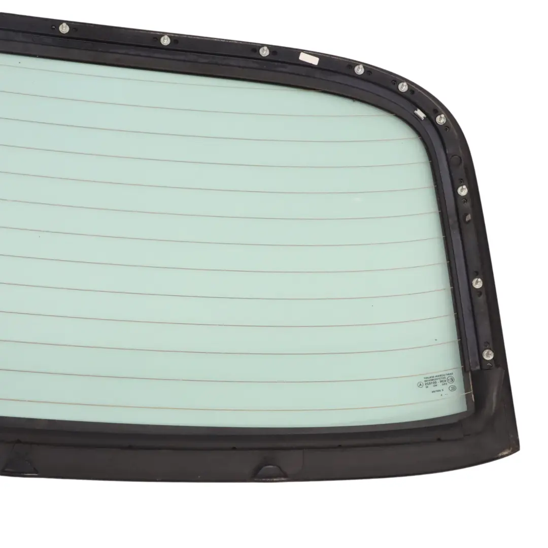 Mercedes A207 Folding Top Convertible Rear Window Glass Glazing AS2 - SKU A2077700700 - Part number A2077700700